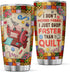 Sewing Coffee Tumbler for Women, 20 Oz Double Walled Stainless Steel Mug for Sewers, Birthday Party Gifts