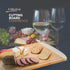 Extra-Large 18 Inch Cutting Board - Bamboo Wood with Deep Juice Groove - Charcuterie & Chopping Butcher Block for Meat