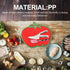 Kichvoe Tomato Shaped Plastic Cutting Board, Creative Kitchen Food Chopping Mat for Veggies & Cheese 31.80X26cm