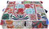 CRAFT KALA Indian Square Patchwork Traditional Pouf Cover Indian Living Room Poufs