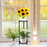 2 Tier Plant Stand Indoor Tall, Black Corner Tiered Round Plant Stand for Indoor Multiple Plants, Metal Flower Pot