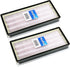 MaximalPower Filter Replacement for Honeywell Air Purifier HRFH1 Filter H, 2 Pack