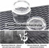 ZLR Silicone Dish Drying Mat for Kitchen Counter, Eco-Friendly Fast Drying Mat, Heat Resistant Trivet, 12" x 16"