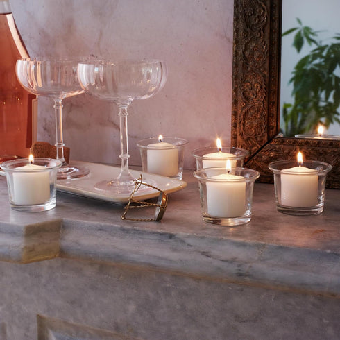 Royal Imports Box of 72 Unscented White Wax Votive Candles for Wedding, Birthday, Party, Spa, Holiday & Home Decoration