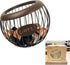 Large Capacity K Cup Holder, Coffee Pod Organizer for Counter, Metal Storage for Coffee Station (Brown)