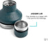 Simple Modern Cocktail Shaker Set with Jigger Lid | Stainless Steel Boston Shaker Insulated Martini Mixer | 20oz