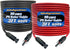 WindyNation 10 Gauge 10 AWG Pair, 3 Feet Black + 3 Feet Red PV Photovoltaic Solar Panel Extension Cable Wire