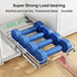 Kitstorack Pull Out Cabinet Organizer, 18" Wide x 21" Deep, Heavy Duty Roll Out Drawers for Kitchen Cabinets