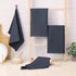 Homaxy 100% Cotton Dish Cloths - Waffle Weave Soft Absorbent Dish Towels, 6 Pack, 12 x 12 Inches, Dark Grey