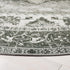 3' (TSN102F) SAFAVIEH Washable Rug Tucson Collection - Round, Dark Sage & Ivory, Slip Resistant & Easy to Clean, Ideal