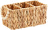 Mud Pie Woven Utensil Set - 9" x 4.5" - Brown