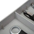 Kitchen Details 3 Compartment Adjustable Drawer Organizer | Utensil & Gadget Holder Tray | Cabinet & Storage