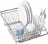 SIMPLE HOUSEWARE Large Stainless Steel Dish Drainer Drying Rack with Utensil Holder, Chrome