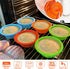 Webake Silicone Mini Bunt Cake Molds, 4 Inch Fluted Tube Cake Pan, 8 Pack Non-stick