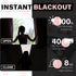 84 inches 2 Room,52" 84",Grommet Jubilantex Pom Pom Pink Blackout Curtains Long Panels Triple Weave Window Treatments
