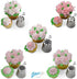 Ateco One Step Flower Russian Tube Set with Stainless Steel Tips: 241, 242, 243, 244, 245, 246, 247, 248, 249, 251,
