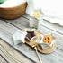 Set of 4 Star Shaped Ceramic Sauce Dishes, Multipurpose Appetizer Plates, Sushi Dipping Bowls