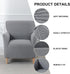 1 1PC) Armchair Covers Piece Stretch Chair Covers with Arms Accent Banquet Chair Cover Jacquard Chair Slipcovers