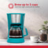 5 Holstein Housewares Cup Drip Coffee Maker Compact and User-Friendly with Auto Pause & Serve, Reusable Filter