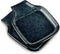 vancasso Stern Spoon Rest - Square Ceramic Holder for Stove Top, Heat Resistant Utensil Rest, Dishwasher Safe
