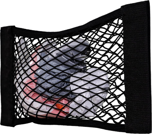 Extra Large Trash Bag Holder, Mesh Storage Net Grocery Bag Organizer for Home and Wall Mounted