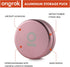 ONGROK Storage Puck, Pink, Perfect Size Case to Store in Your Pocket, Airtight, Preserves Moisture Profile, Smell and