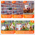 5 6 Tgeyd Chicken Waterer Gallon, with Enlarge Automatic Water Cups, Large Cicken Waterer for Chicken Duck and Goose
