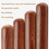 Aisoso French Rolling Pin, 17.7 Inches Wood Rolling Pin for Baking, Extra Long Thickened Dough Roller for Pastry