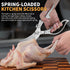 Poultry Shears, Kitchen Scissors for Food, All Purpose Heavy Duty for Chicken Wing/Thigh/Bone, Meat, Quail, Fish
