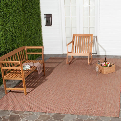 SAFAVIEH Courtyard Collection Accent Rug - 2'7' x 5', Natural & Cream, Non-Shedding & Easy Care, Indoor/Outdoor & Washable-Ideal for Patio, Backyard, Mudroom (CY8022-03012) by Safavieh