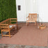 SAFAVIEH Courtyard Collection Accent Rug - 2'7' x 5', Natural & Cream, Non-Shedding & Easy Care, Indoor/Outdoor & Washable-Ideal for Patio, Backyard, Mudroom (CY8022-03012) by Safavieh