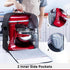 BAGSPRITE Stand Mixer Cover with Appliance Sliders Base for KitchenAid Mixer, Storage Bag with Pockets for Accessories