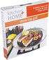 Kitchen + Home Indoor BBQ Stove Top Smokeless Grill, Stainless Steel with Double Coated Non Stick Surface