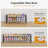 2 Closet, 28 42, Closet, 12 Gewudraw Tier Shoe Rack, Shoe Organizer for Metal Shelf Can Expandable to for Bedroom