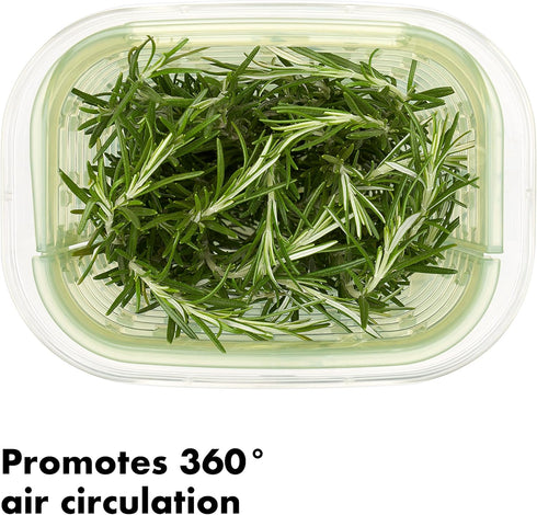 2.8 OXO Good Grips Greensaver Herb Keeper - Qt