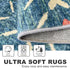 2x6 KILOCOCO Kitchen Runner Rug Washable Runner Rug Soft Hallway Runners Non Slip Printed Distressed Laundry Room Rugs