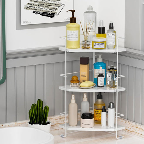 BOIVSHI 3-Tier Bathroom Countertop Organizer, Bathroom Organizers and Storage for Bathroom, Kitchen