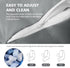 Yagamo Reading Pillow with Adjustable Memory Foam,Adult Backrest with Arms, Back Pillow for Sitting in Bed