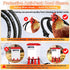 7L 4 Summer Heated Chicken Waterer, Chicken Water Heater Bucket for Winter with Nipple Drinkers, Anti-Freezing, Winter