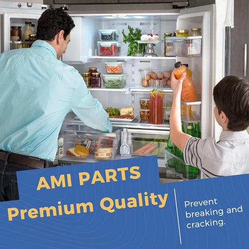 AMI PARTS 5304486359 Refrigerator Door Handle, Replaces 5304506469 5304504507 242059501 242059504 (2 Pack)