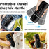 Kettle,12V/24V Electric Travel Car Coffee Warmer Kettle,Portable Hot Water Boiler,Small Hot Water Heater with Built
