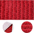 13x72 Inch Artoid Mode Red Soft Plush Faux Fur Jacquard Heart Valentine's Day Table Runner, Seasonal Kitchen Dining