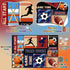 3x5 BATATADOCE Sports Rug for Boys Bedroom - Feet Basketball Football Soccer Baseball Area Rug for Kids Room Playroom