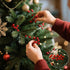 Kanxinr 50Pack Christmas Tree Decorations Artificial Berry Stems Red Berry Picks for Xmas Winter Holiday Home