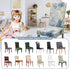 Set 6,Stretch Dining Chair Covers,Dining Room Chair Cover of Kitchen Chair Covers,Detachable Washable Chair