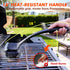 Grill Brush for Outdoor Grill, Steam Grill Cleaner Bristle Free with Scraper, Replaceable Cleaning Head