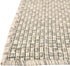 Unique Loom Collection Casual Transitional Solid Heathered Indoor/Outdoor Flatweave Area Rug (Light Gray/Ivory)