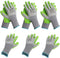 WORKPRO 6 Pairs Garden Gloves, Eco Latex Palm Coated Working Gloves for Weeding, Digging, Raking