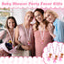 36 Coume Pcs Shower Party Pacifiers Necklace Bear Bottle Acrylic Pacifiers Charm Pacifier Chain for Guests Gender