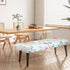 Stretch Bench Cover Spandex Rectangle Slipcover for Dining Room Kitchen Bedroom Indoor/Outdoor Use Fitted Bench